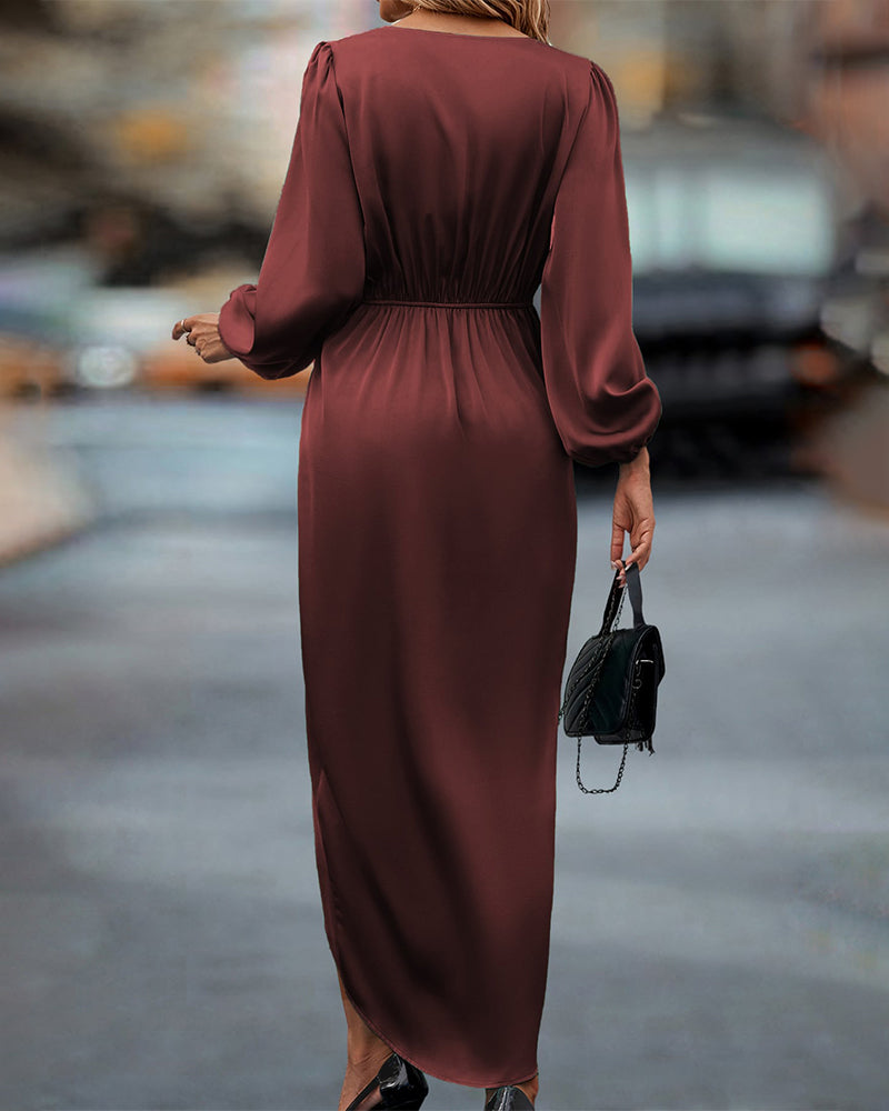 Caroline - Robe Midi Élégante