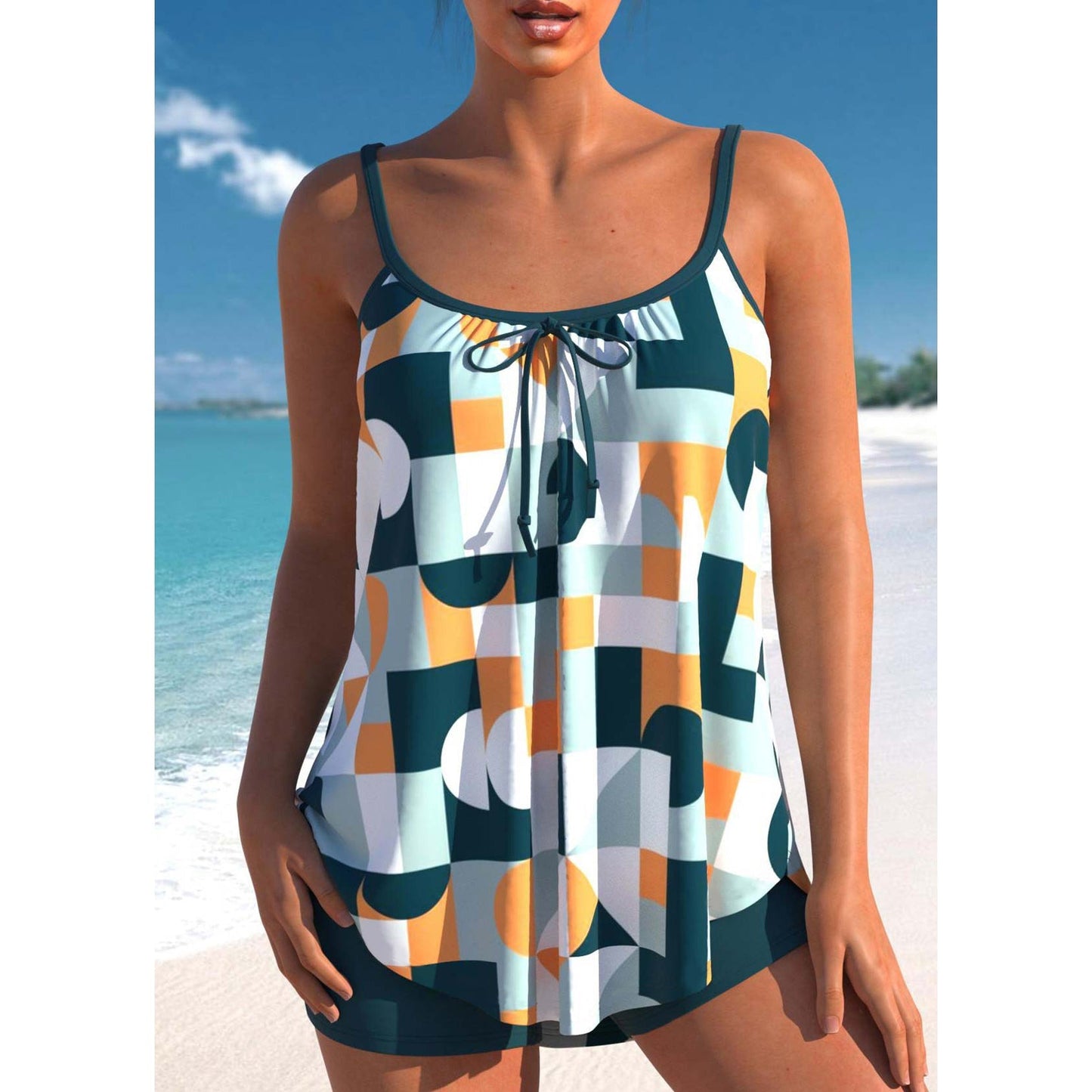 Idalise - Maillot De Bain À Pois Avec Design Classique