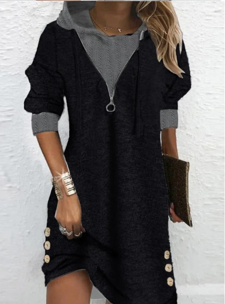 Victoire - Robe Avec Capuche Pour Un Look Sportif Et Tendance