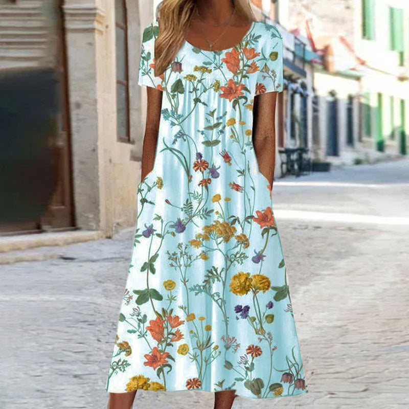 Roxane - Robe fleurie
