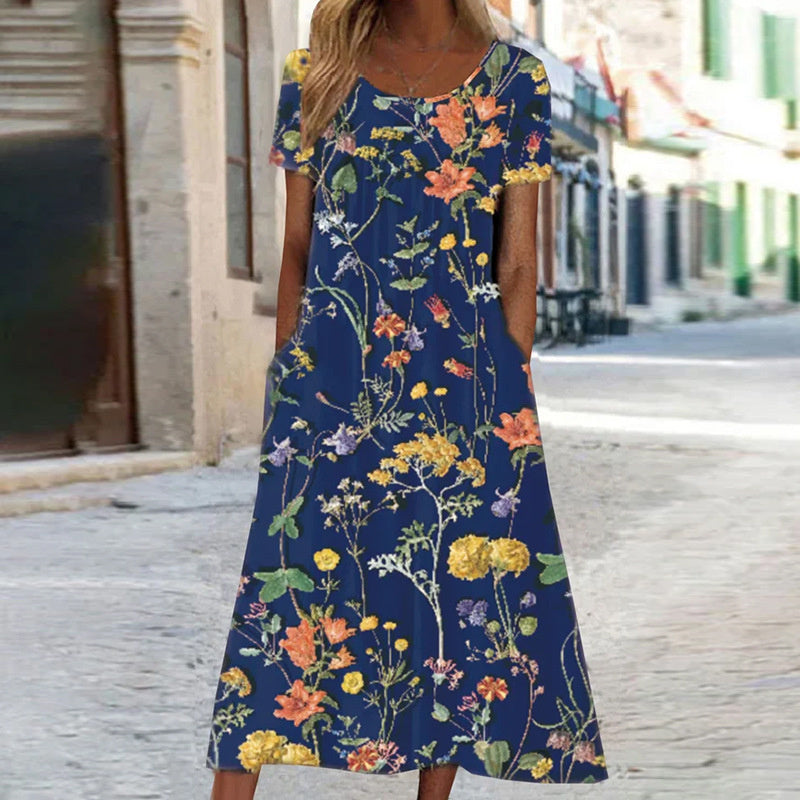 Roxane - Robe fleurie