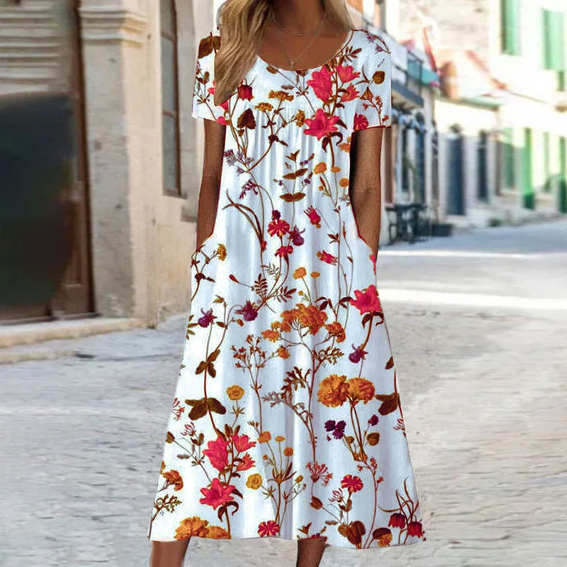 Roxane - Robe fleurie