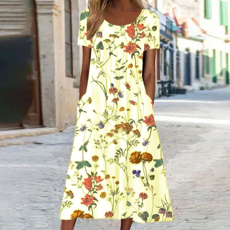 Roxane - Robe fleurie