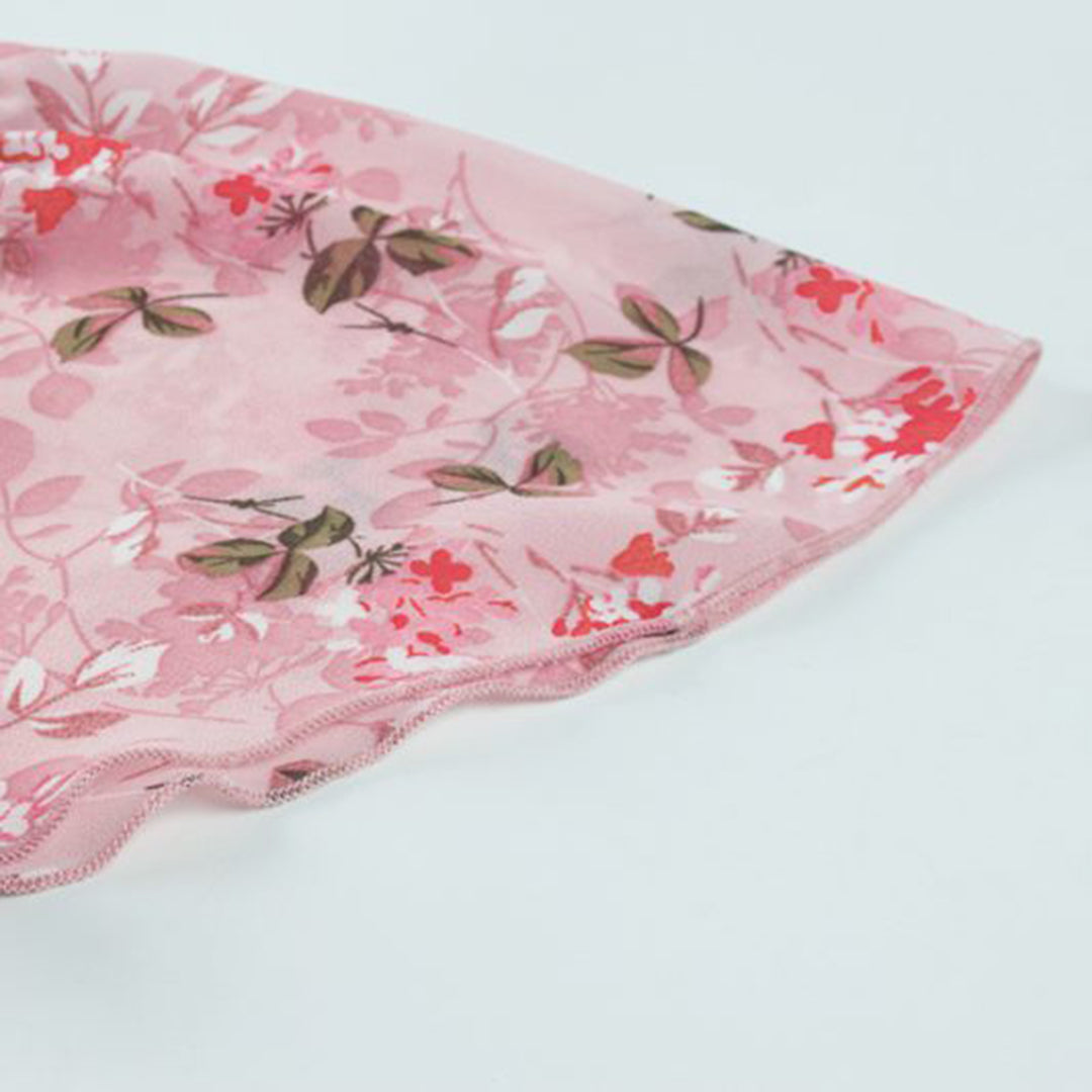 Suzanne - Robe midi à fleurs