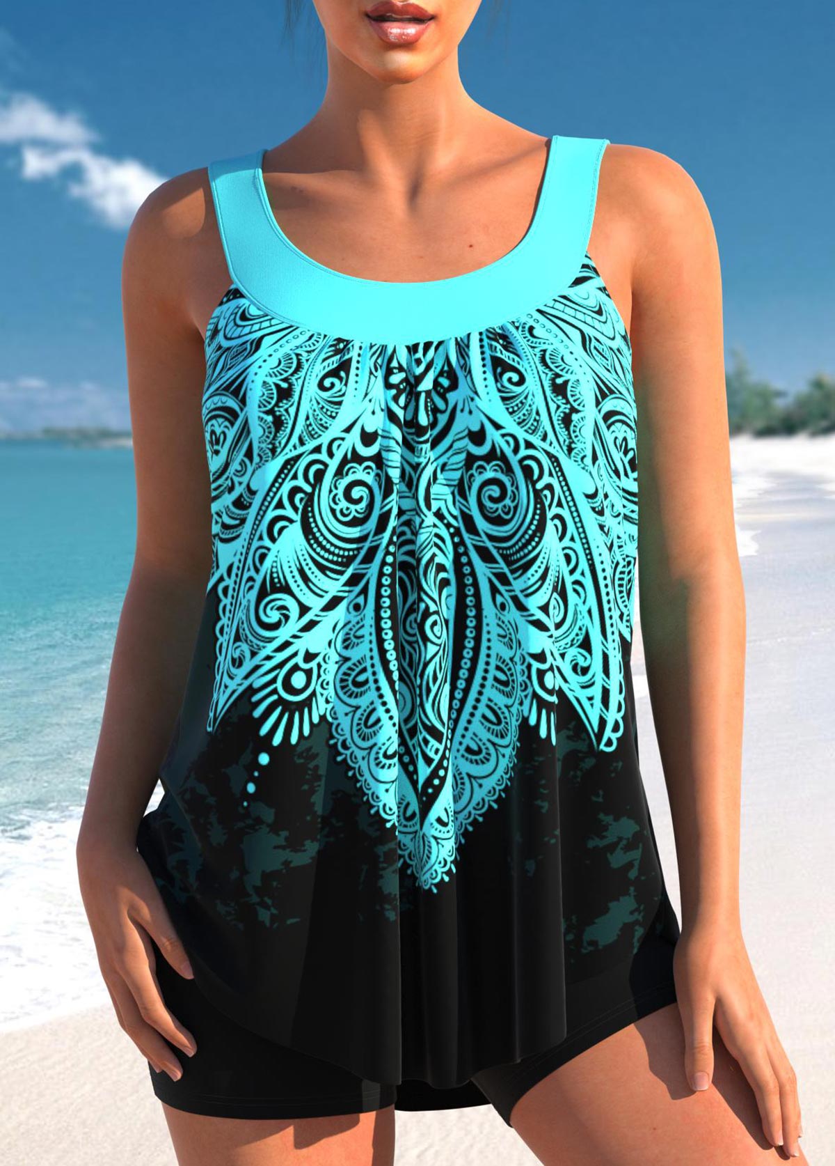 Idalise - Maillot De Bain À Pois Avec Design Classique