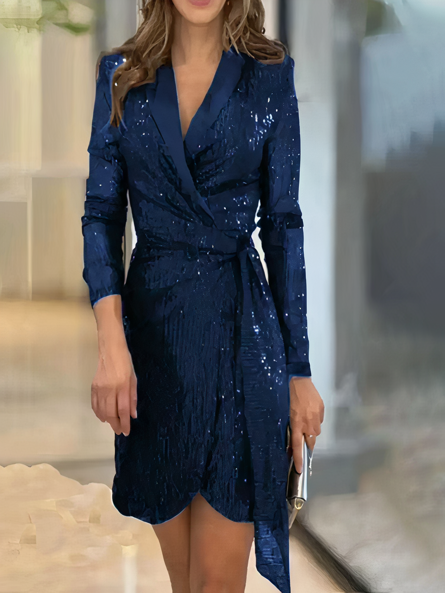 Auréa - Robe Mini Avec Paillettes
