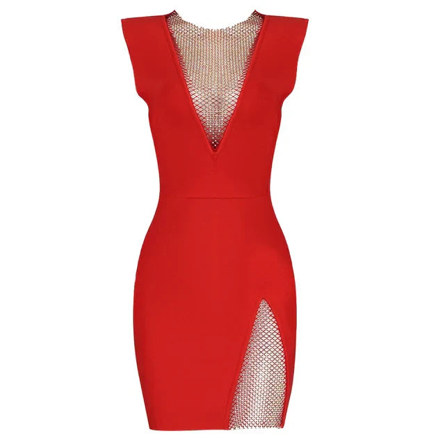 Azurine - Robe Mini Diamant