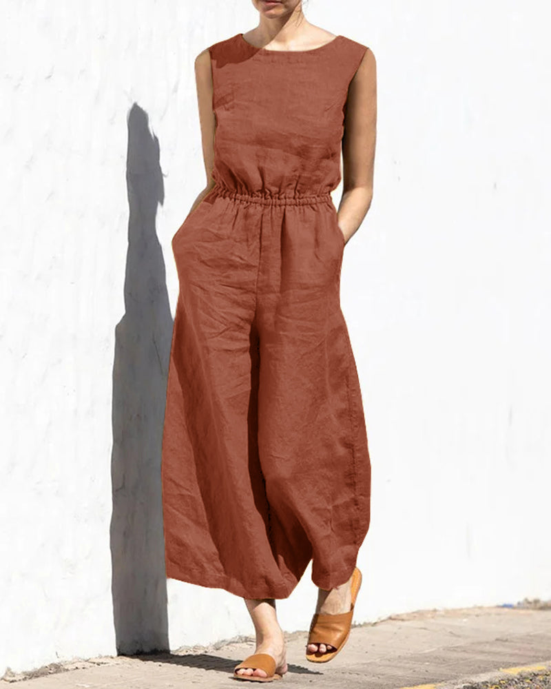 Audria - Combinaison-pantalon large