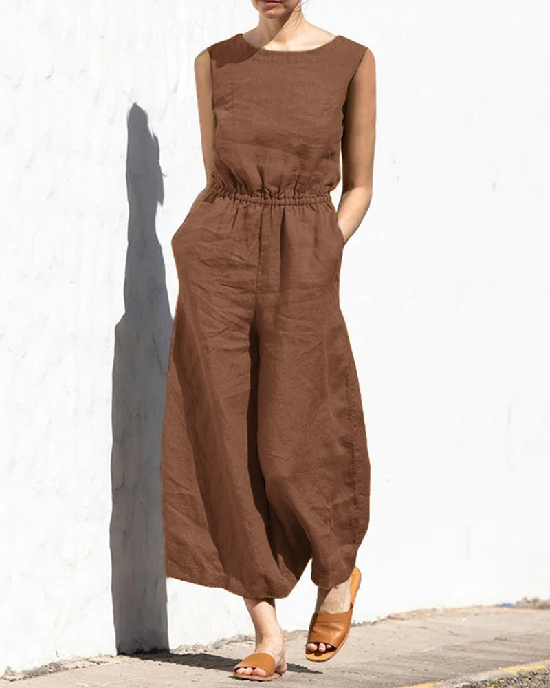 Audria - Combinaison-pantalon large