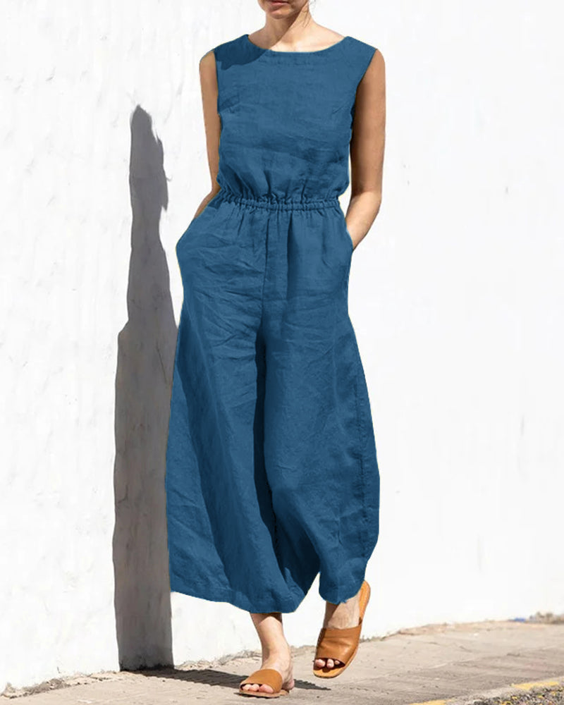 Audria - Combinaison-pantalon large