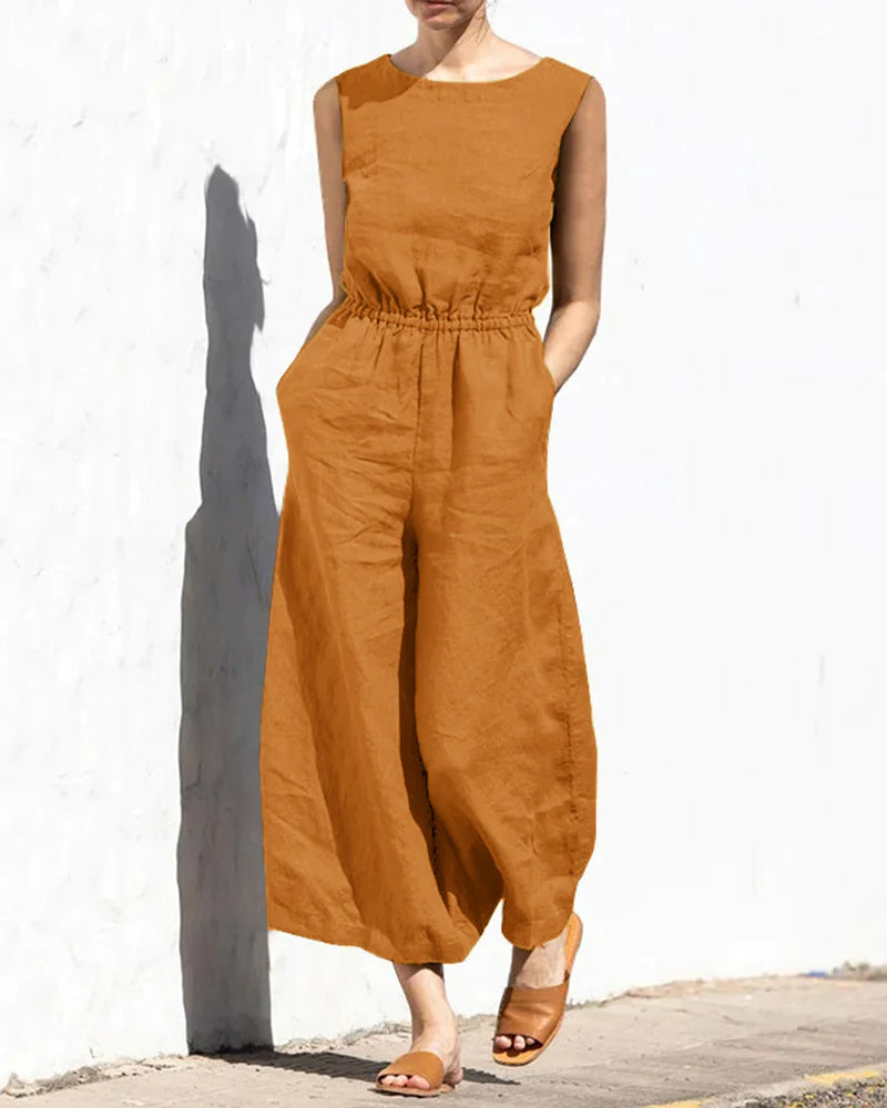 Audria - Combinaison-pantalon large