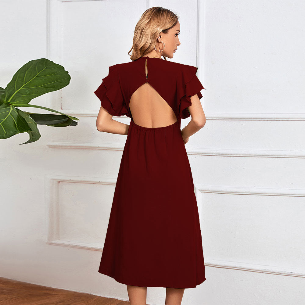 Séraphine - Robe Midi Élégante