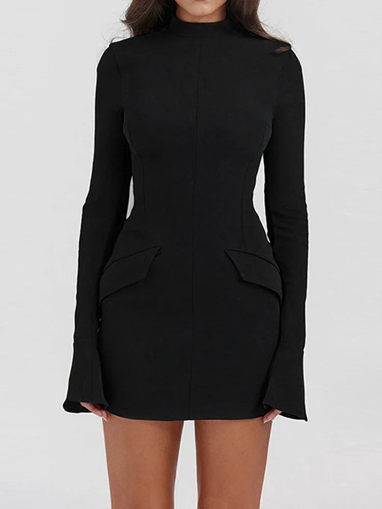 Sabrine - Robe mini chic élégante