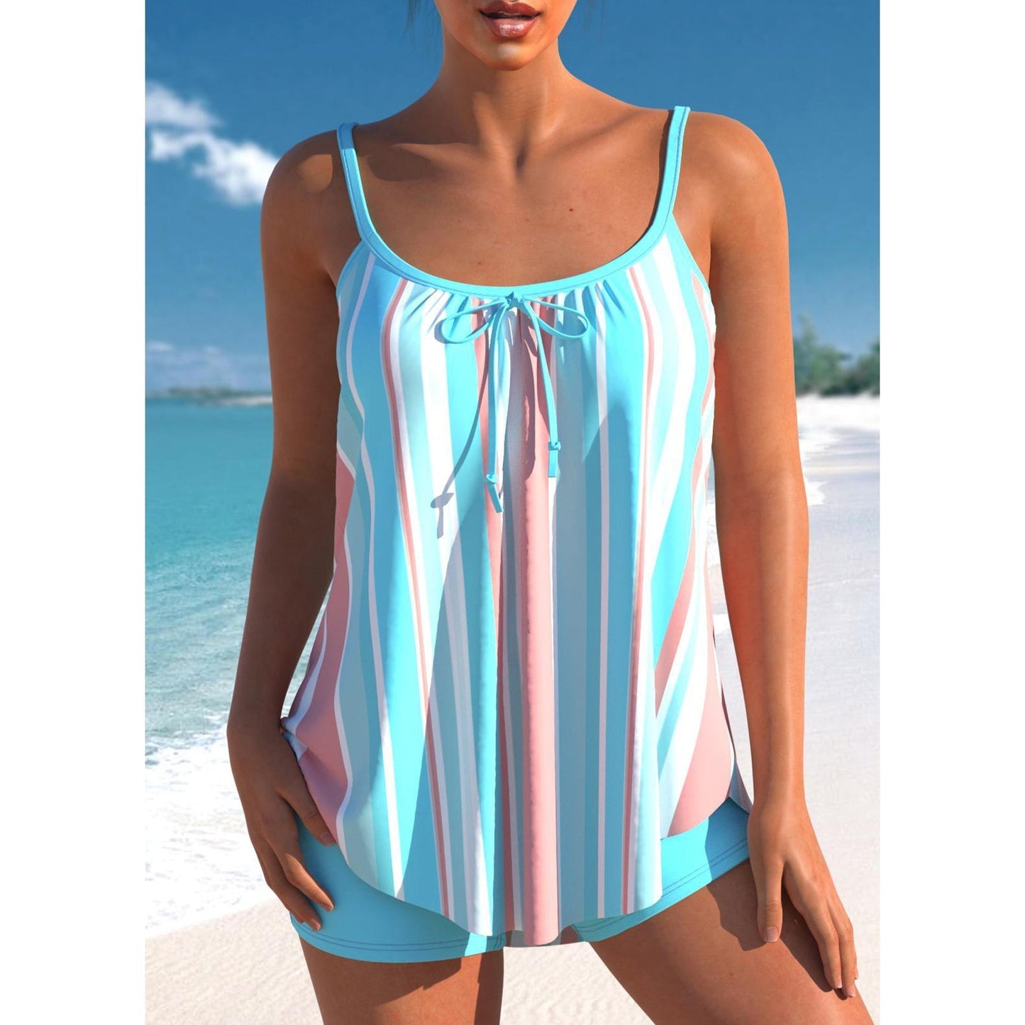 Idalise - Maillot De Bain À Pois Avec Design Classique