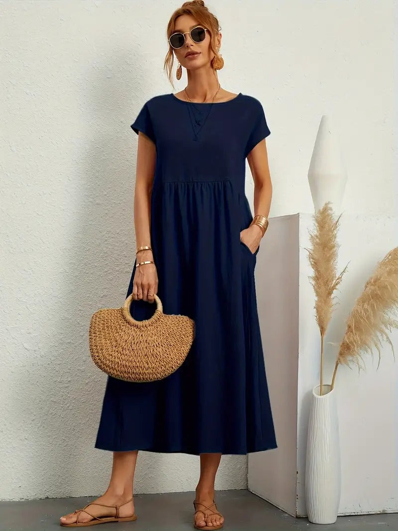 Sylvette - Robe À Pochettes