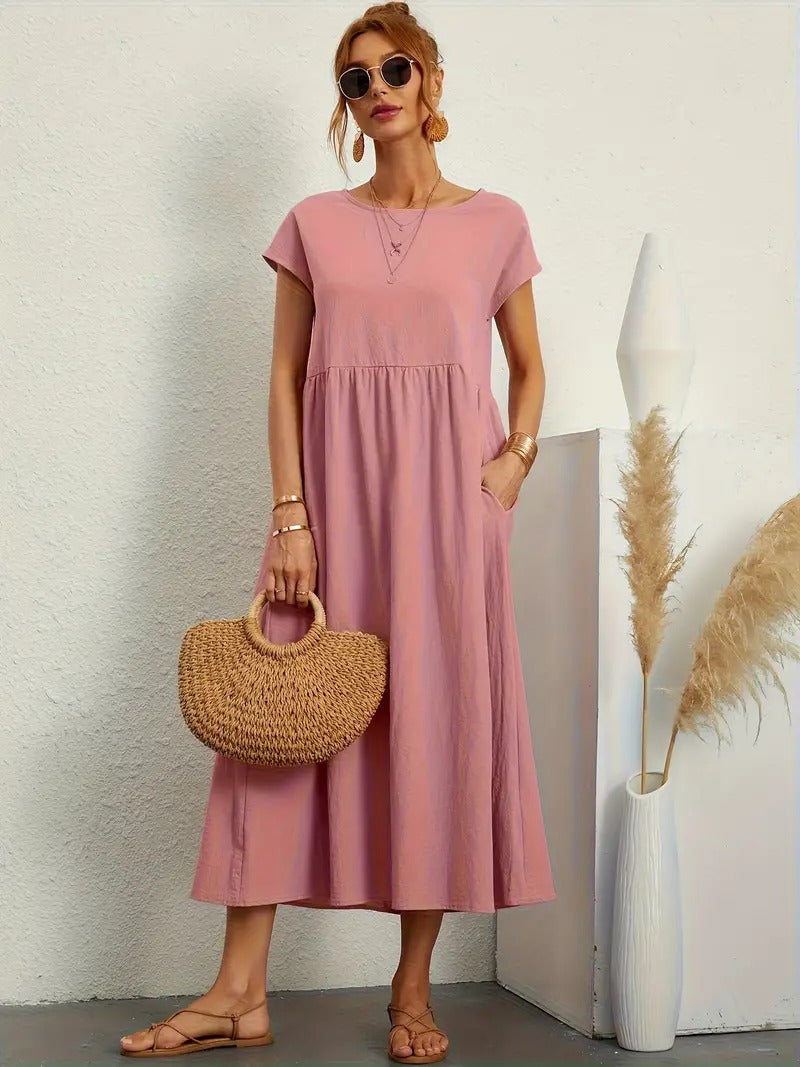 Sylvette - Robe À Pochettes