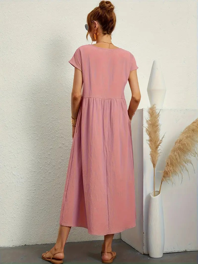 Sylvette - Robe À Pochettes