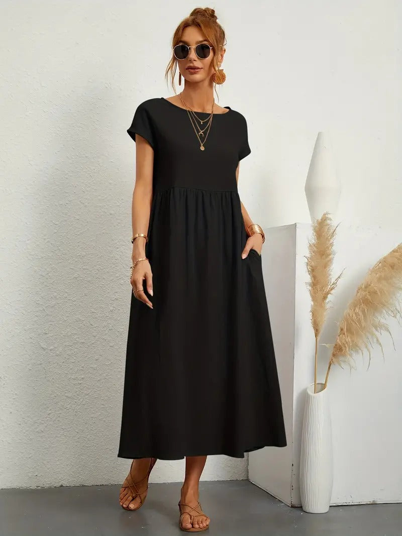 Sylvette - Robe À Pochettes