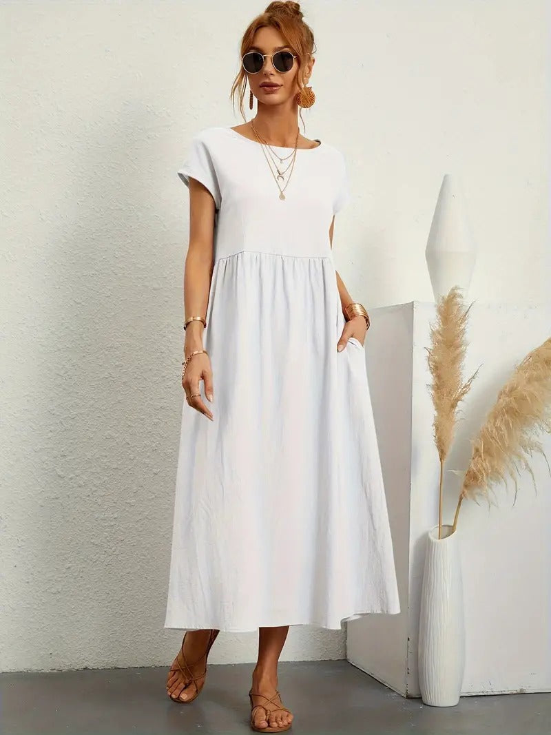Sylvette - Robe À Pochettes