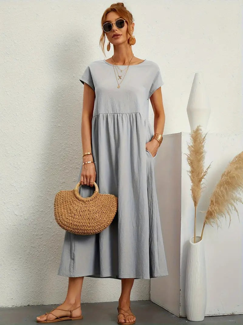 Sylvette - Robe À Pochettes