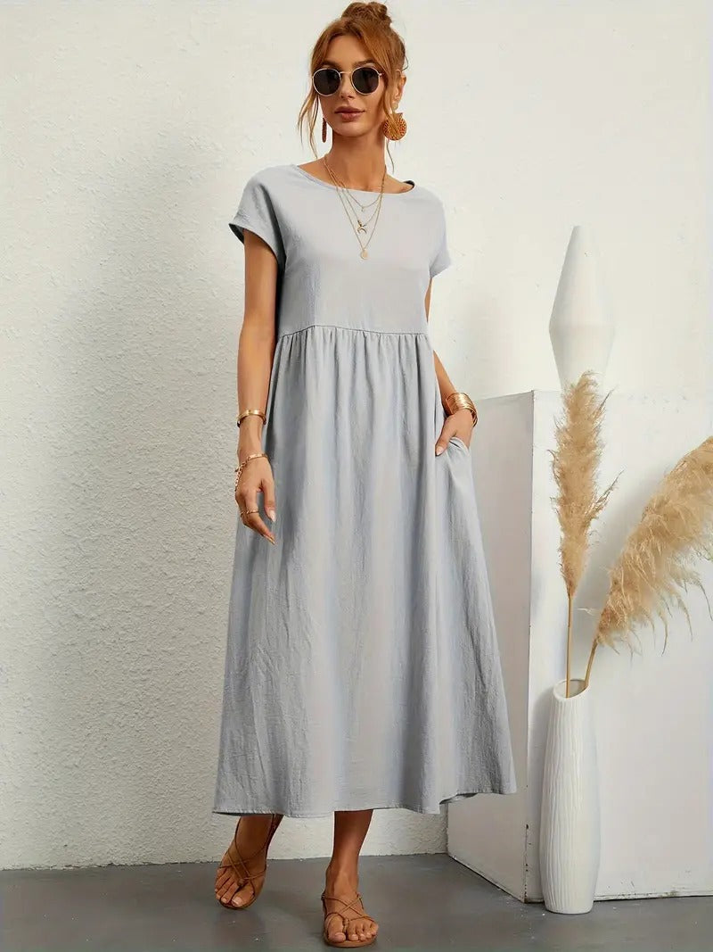 Sylvette - Robe À Pochettes