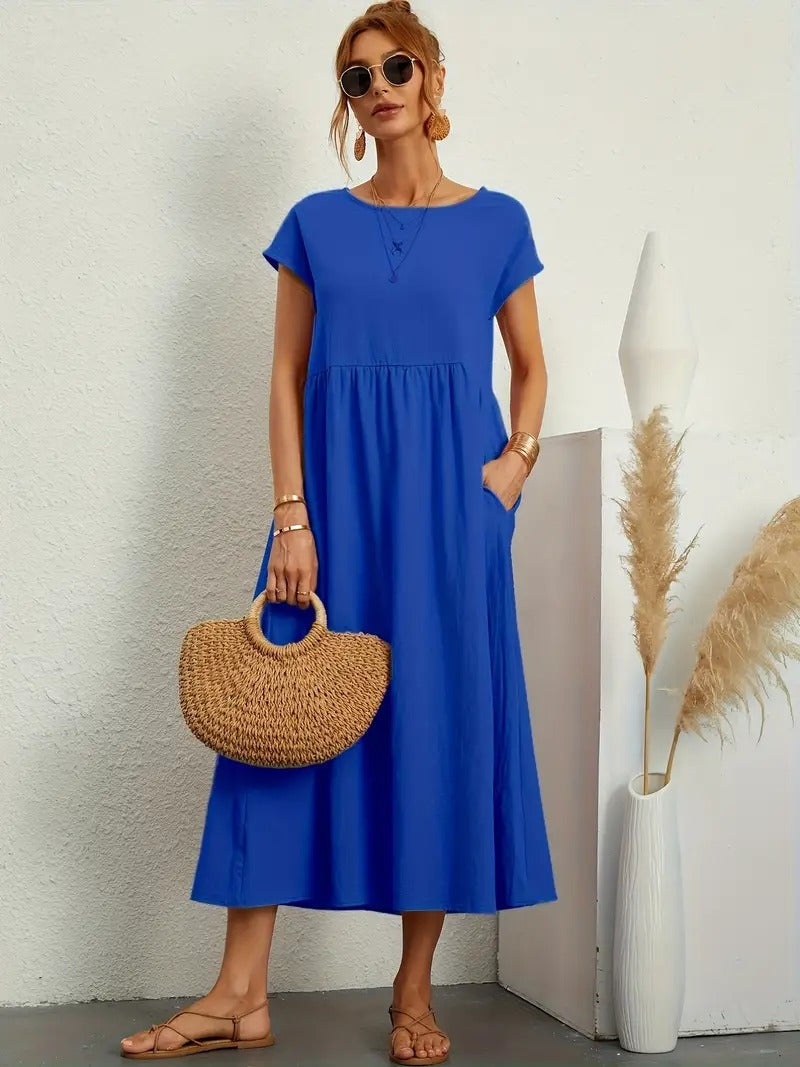 Sylvette - Robe À Pochettes