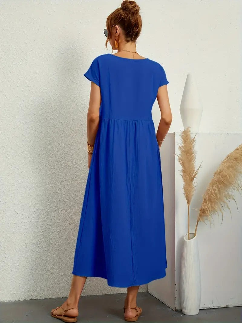 Sylvette - Robe À Pochettes