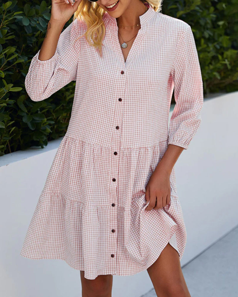 Norine - Robe à manches longues