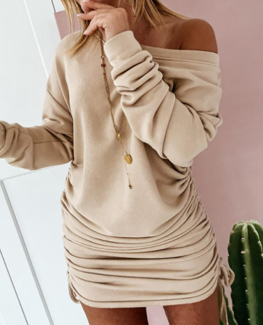 Daphnéa - Robe Mini Plissée