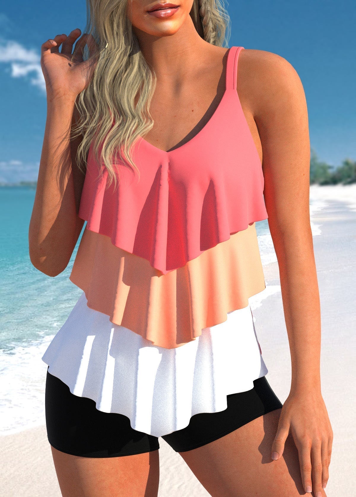 Idalise - Maillot De Bain À Pois Avec Design Classique