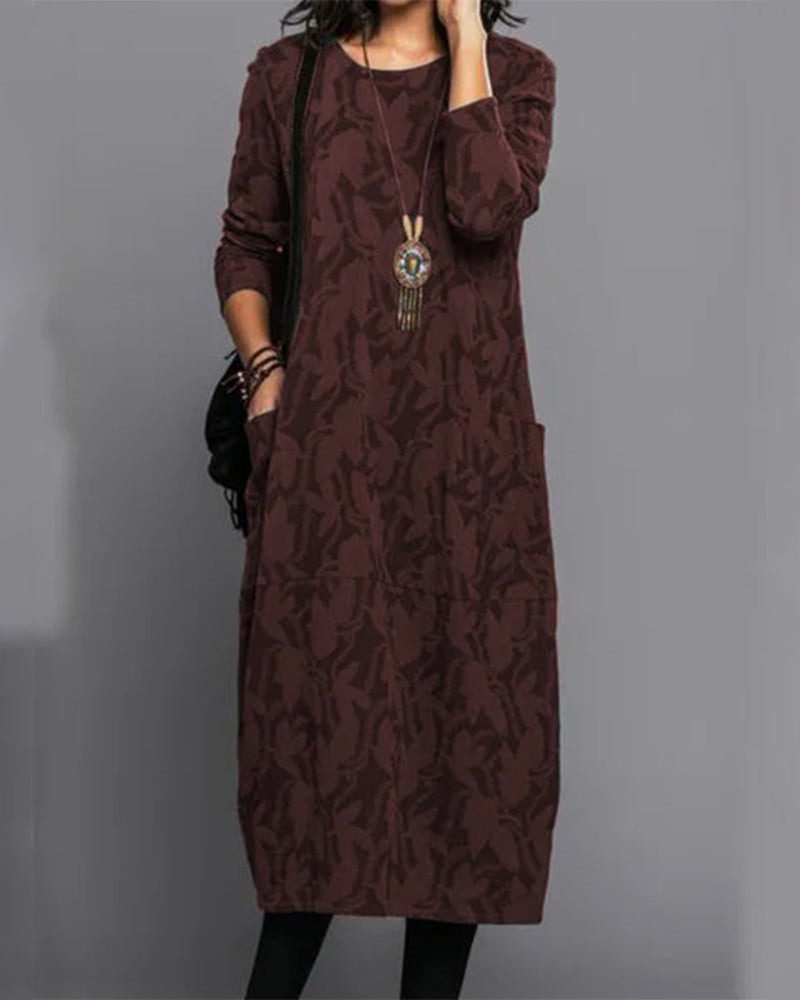 Brisia - Robe d'hiver confortable