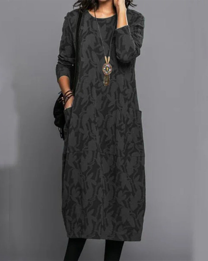 Brisia - Robe d'hiver confortable