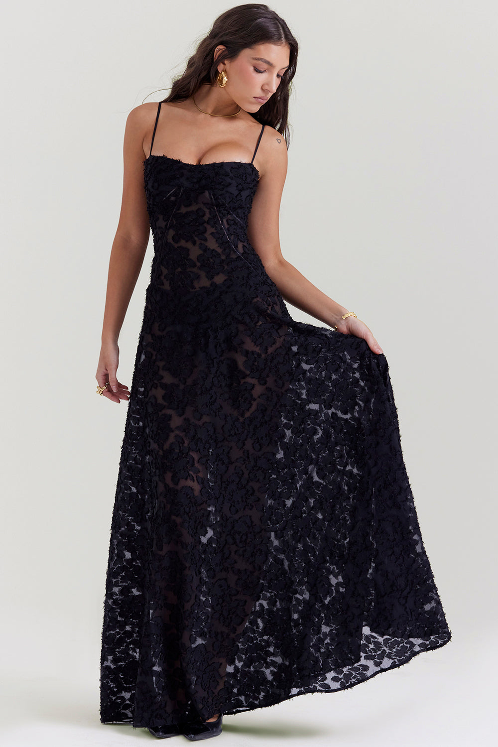 Joséphine - Robe Longue Rétro