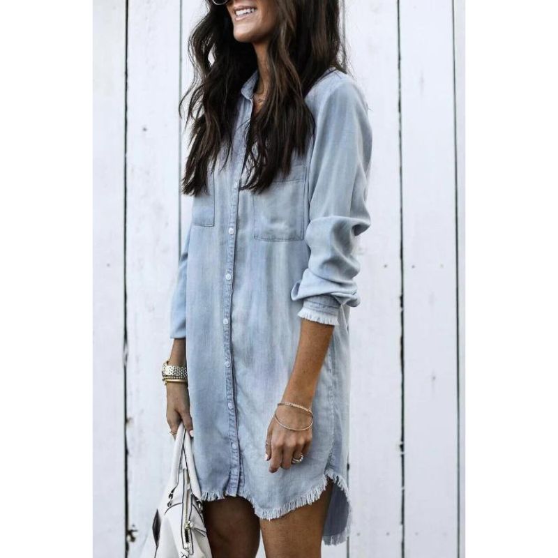 Prunelle - Robe En Denim Tendance