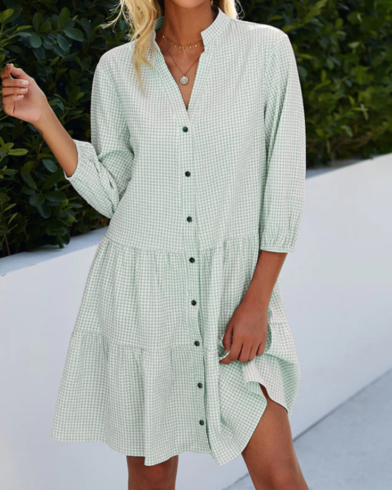 Norine - Robe à manches longues
