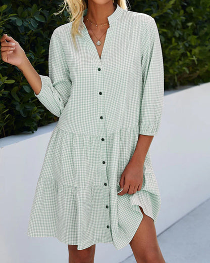Norine - Robe à manches longues