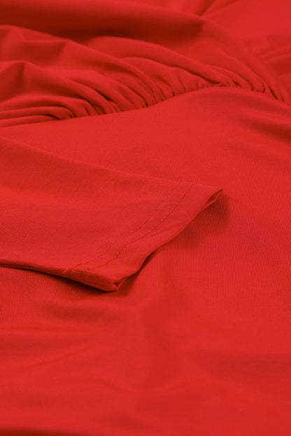 Stephanie - Robe ajustée à encolure en V