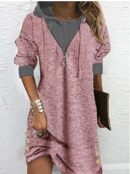 Victoire - Robe Avec Capuche Pour Un Look Sportif Et Tendance