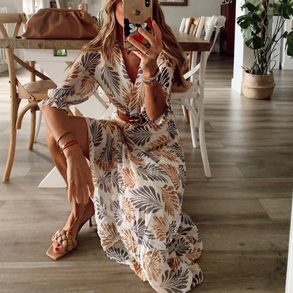 Hélène - Robe Maxi Élégante