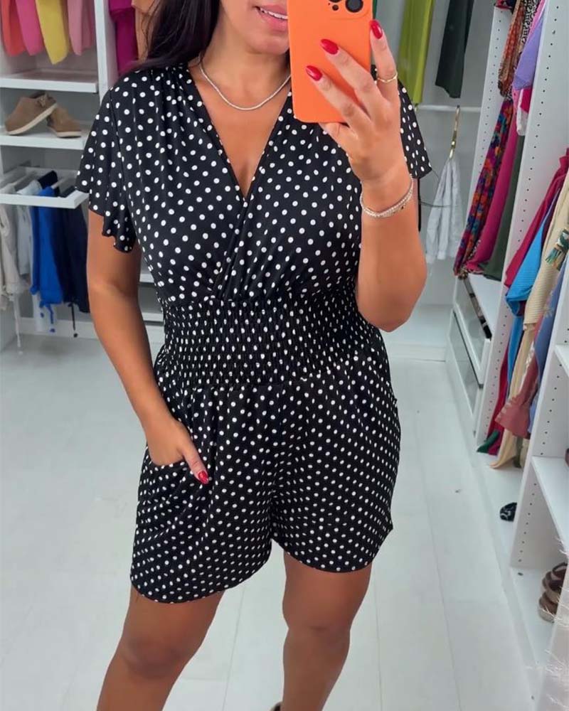 Doretta - Combinaison Polkadot