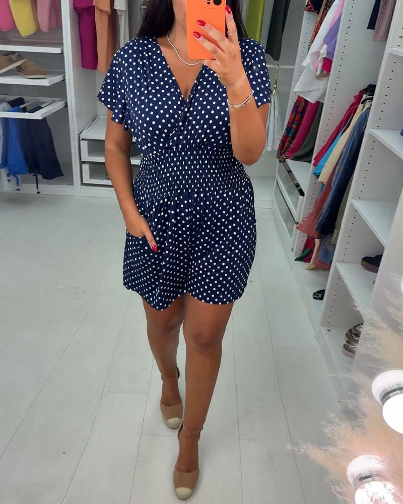 Doretta - Combinaison Polkadot