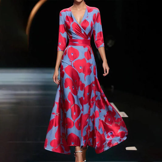 Violette - Robe Maxi À Imprimé Floral