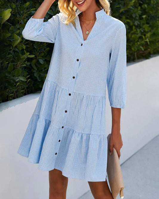 Norine - Robe à manches longues