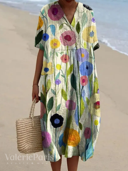 Chloe - Belle Robe D'Été