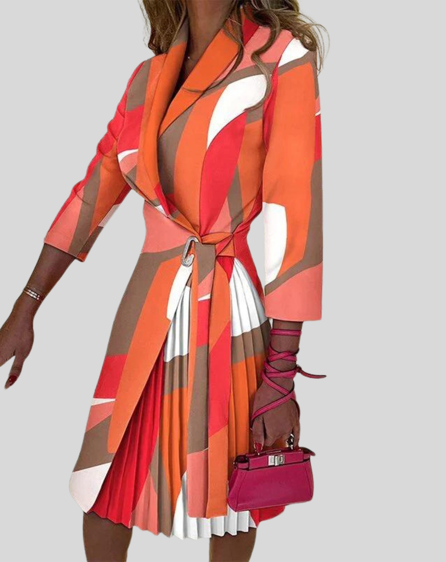 Aurélie - Robe Blazer Élégante - Longueur Au Genou Et Style