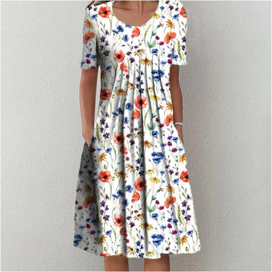 Flavie - Robe Élégante Et Chic
