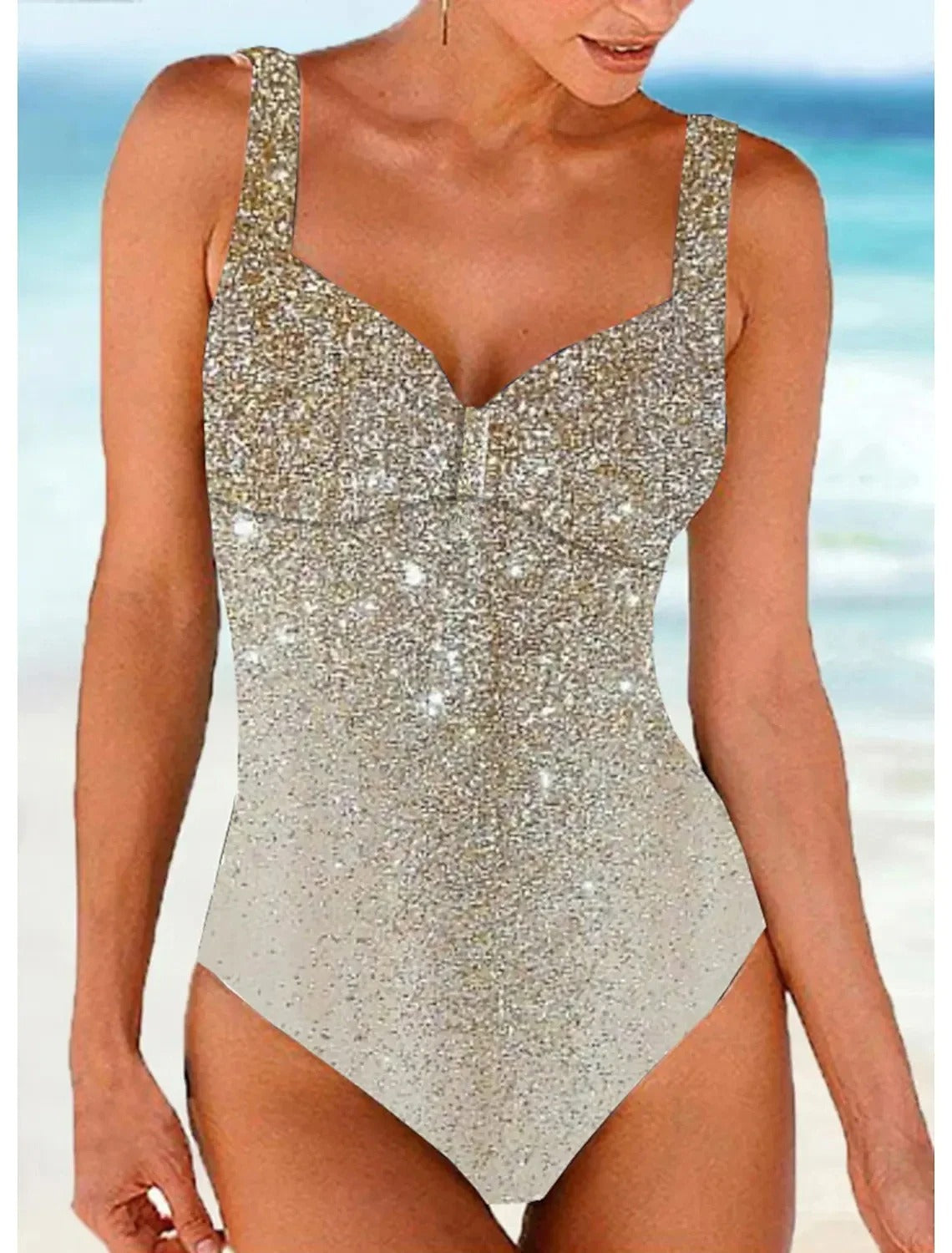 Adelise - Maillot De Bain Push-Up Avec Coupe Ajustée