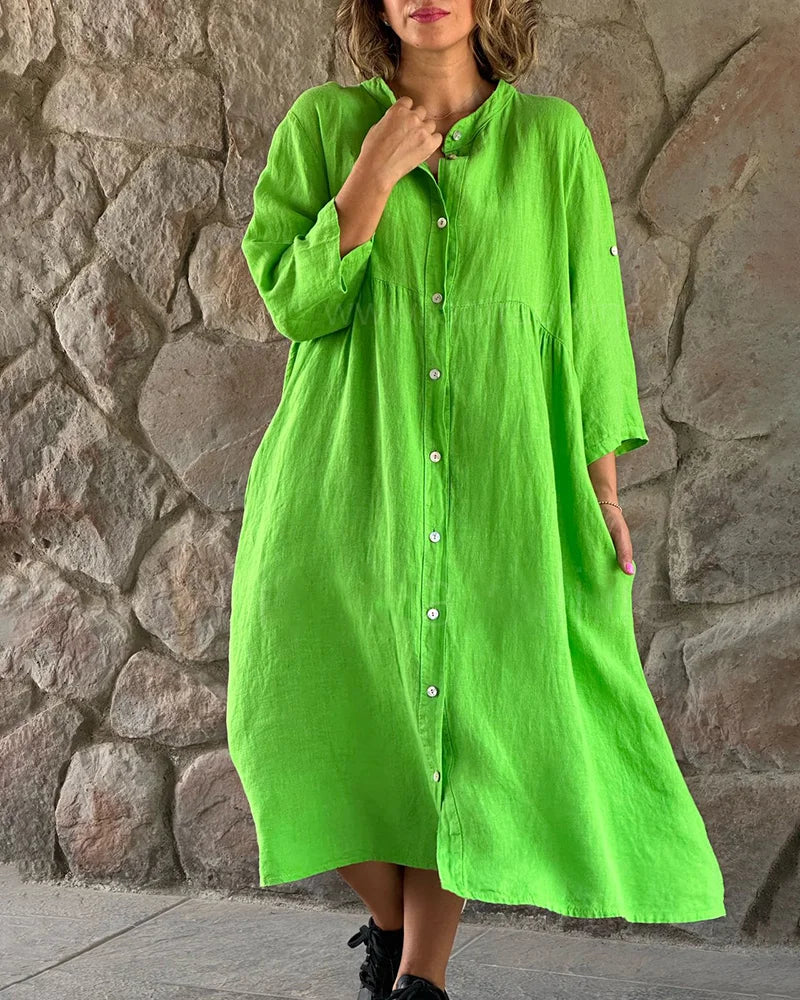 Celine - Robe chemise ample