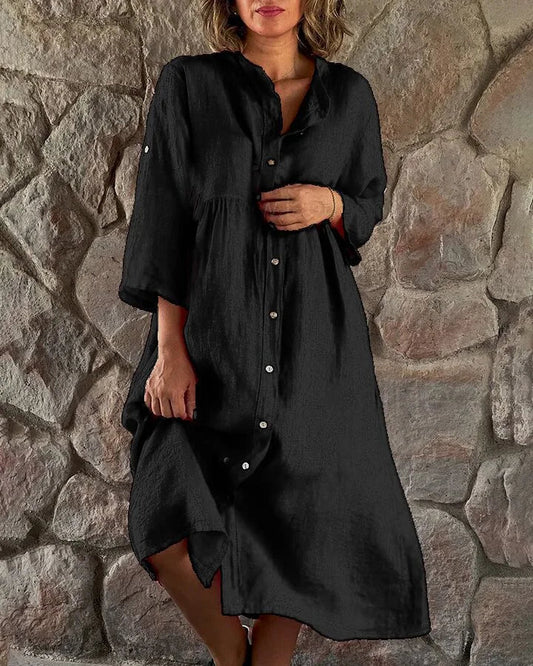 Celine - Robe chemise ample