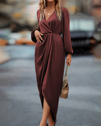 Caroline - Robe Midi Élégante